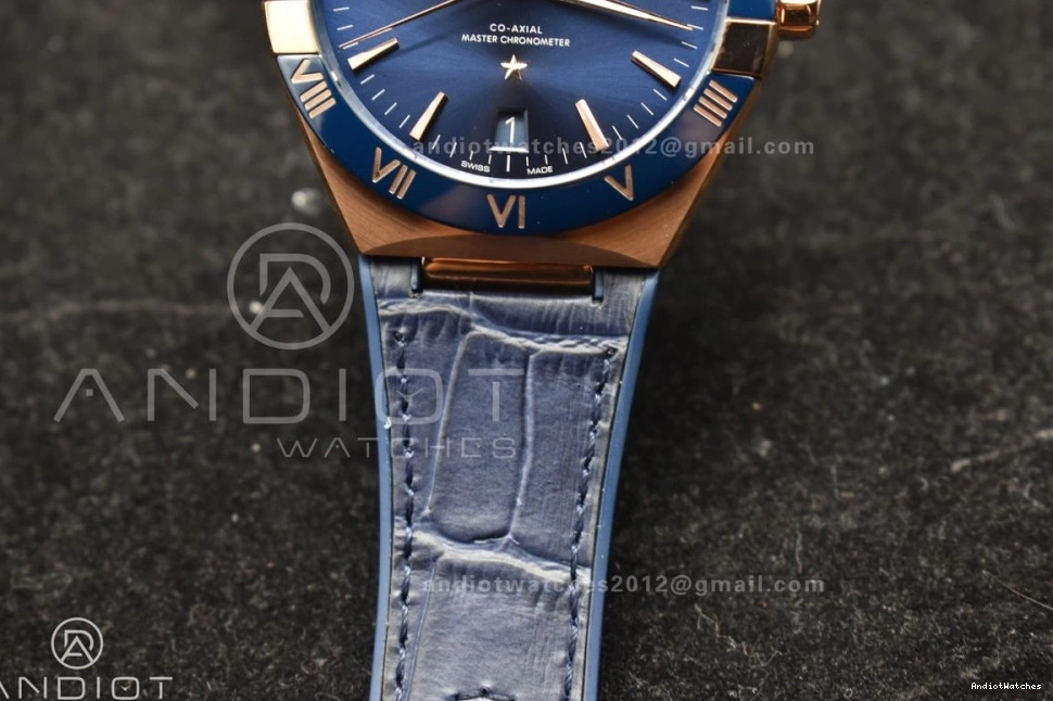 Blue Durable Gummy Best YG On Dial Edition Ceramic Clone 541 A8900 1:1 Blue Strap Constellation Blue Super VSF 0215